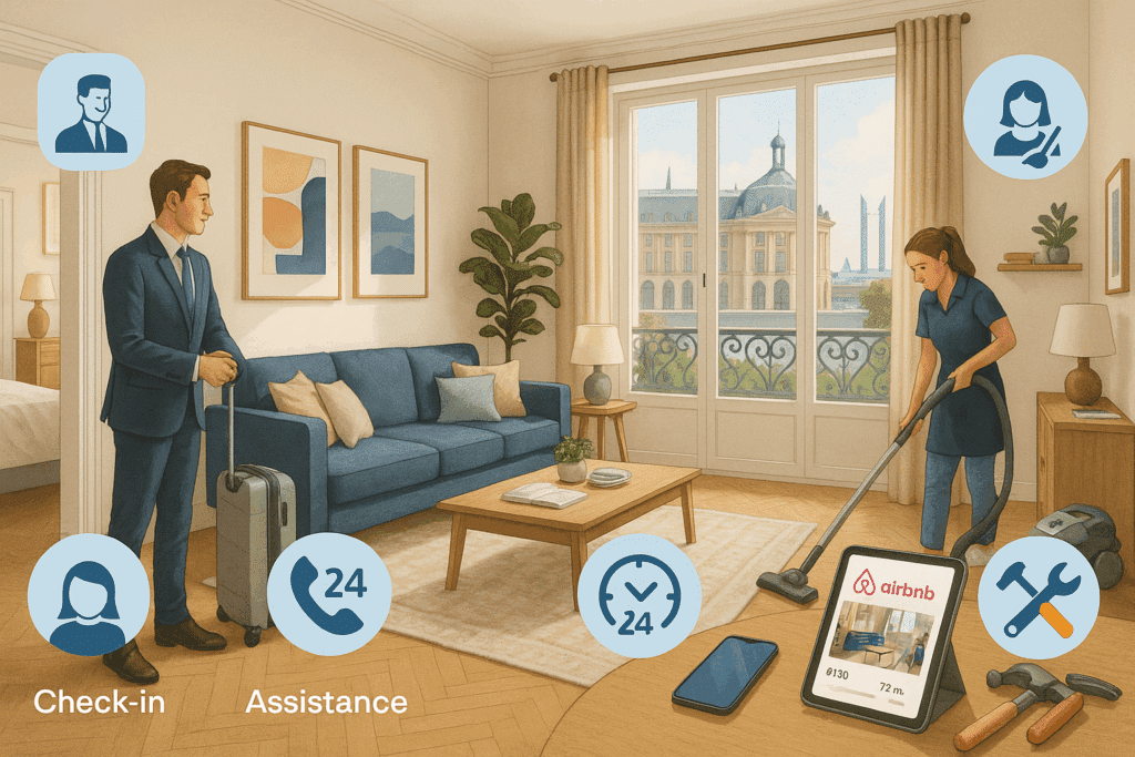 conciergerie airbnb bordeaux