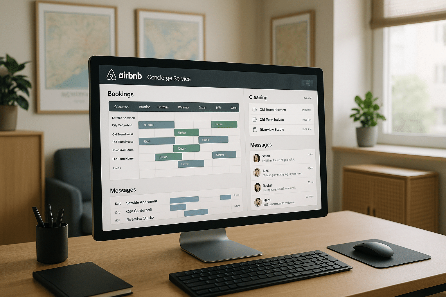 Optimisez votre Conciergerie Airbnb avec OPTIMMO Services 2 conciergerie air bnb - illustration