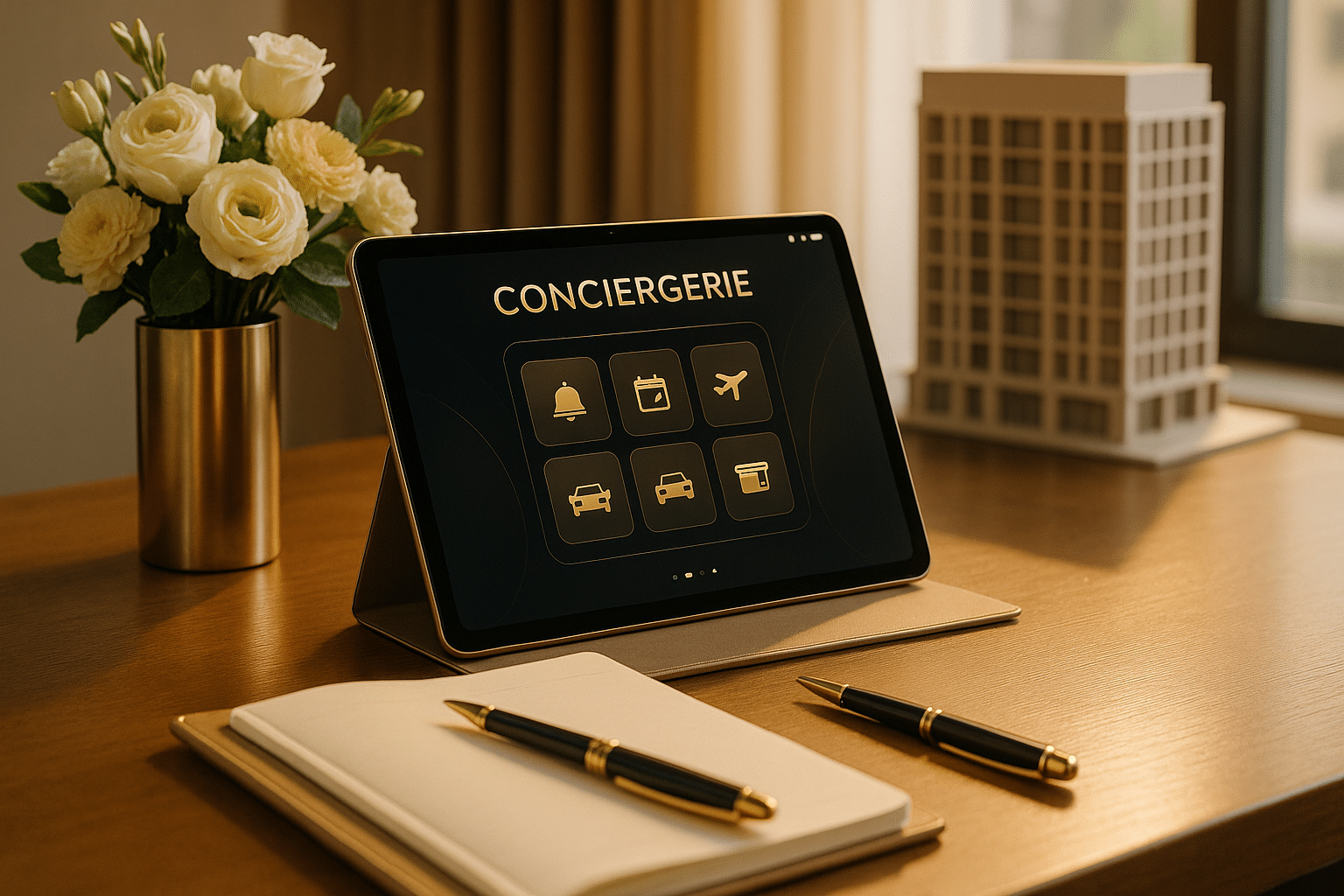 Guide Conciergerie : Transformez votre Bien avec OPTIMMO 2 conciergerie - illustration